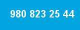 980 823 25 44 980 823 25 44